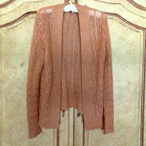 Banana Republic Metallic Copper Cardigan